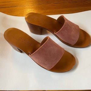 K. Jacques Suede Slides